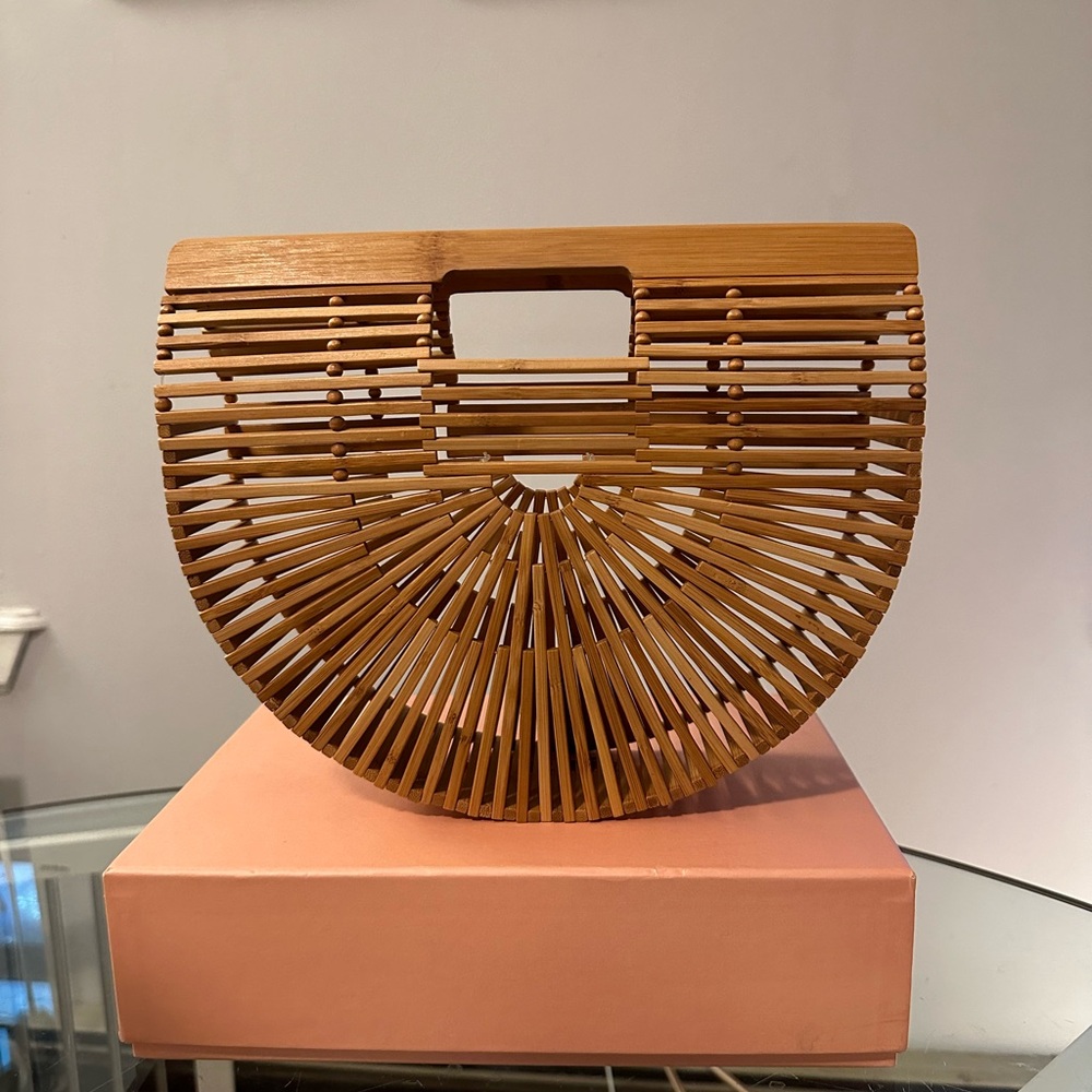 Cult Gaia Gaia's Ark Small Bamboo Bag